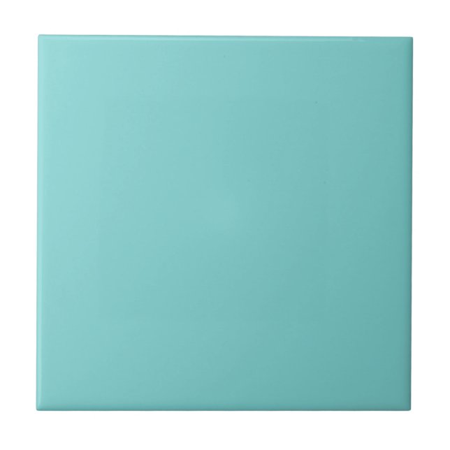 Belise Water Blue Square Kitchen and Bathroom Tile (Front)