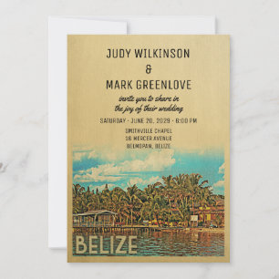 Belise Wedding Invitation Vintage Mid-Century
