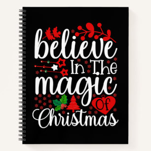 Belive in The Magic Of Christmas-84604 Notebook