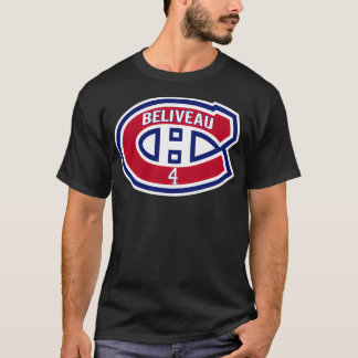 Beliveau Habs Logo T-Shirt