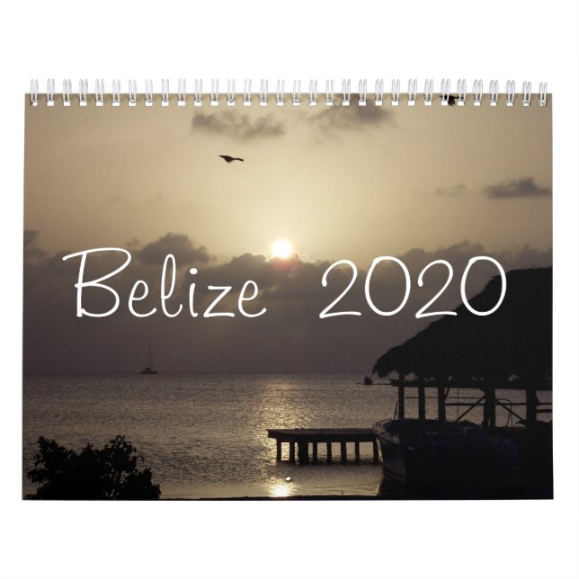 Belize - 2020 Calendar (Cover)
