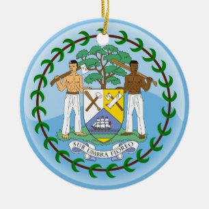 BELIZE CERAMIC TREE DECORATION