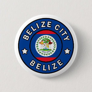 Belize City Belize 6 Cm Round Badge