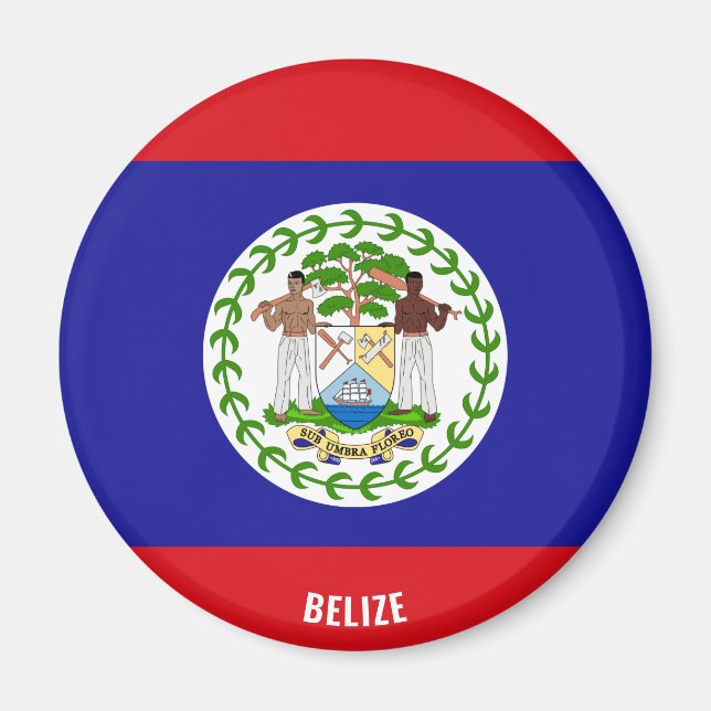 Belize Flag Charming Patriotic Magnet (Front)