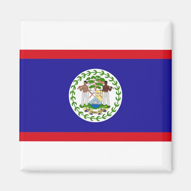 Belize Flag Magnet (Front)