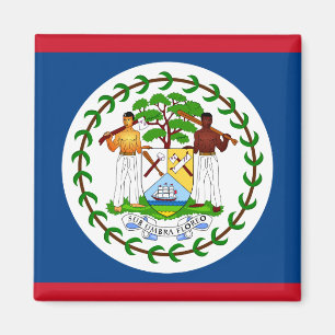 Belize Flag Magnet