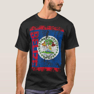 BELIZE Flag Vintage Distressed BELIZE T-Shirt