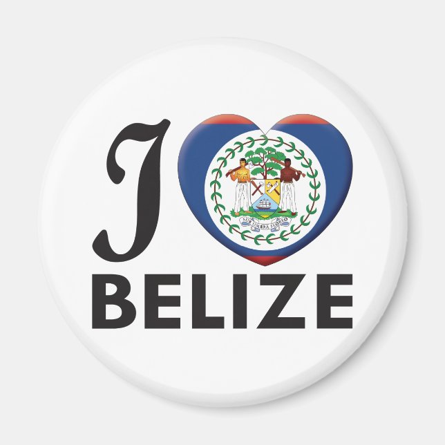 Belize Love Magnet (Front)