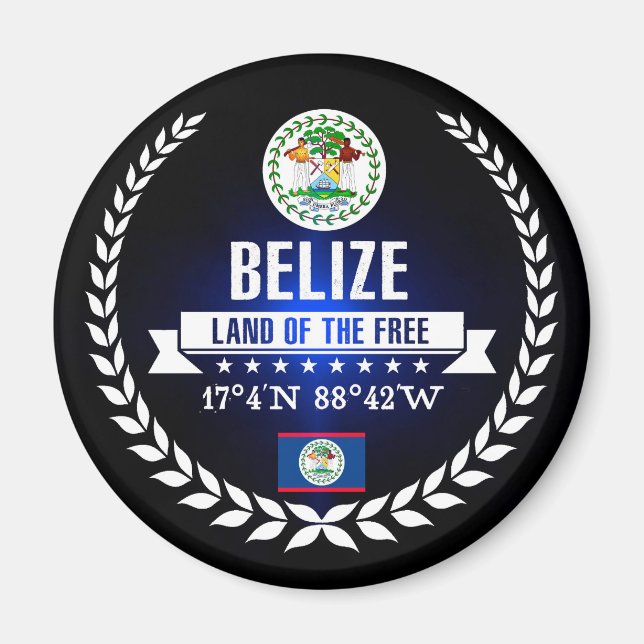 Belize Magnet (Front)