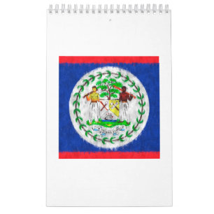 Belize Oil Painting Drawing Calendar
