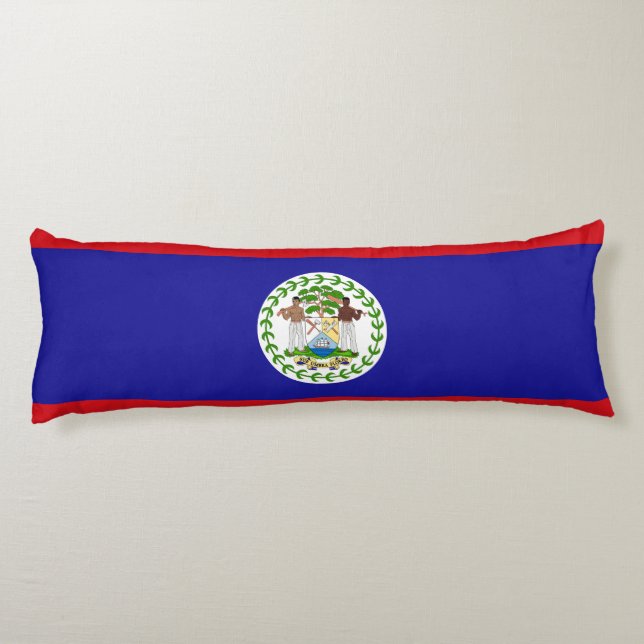 Belizean Flag Body Cushion (Back)