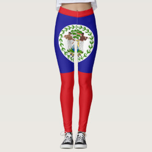 Belizean Flag Leggings