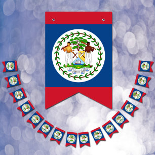 Belizean Flag & Party Belize Banners / Weddings