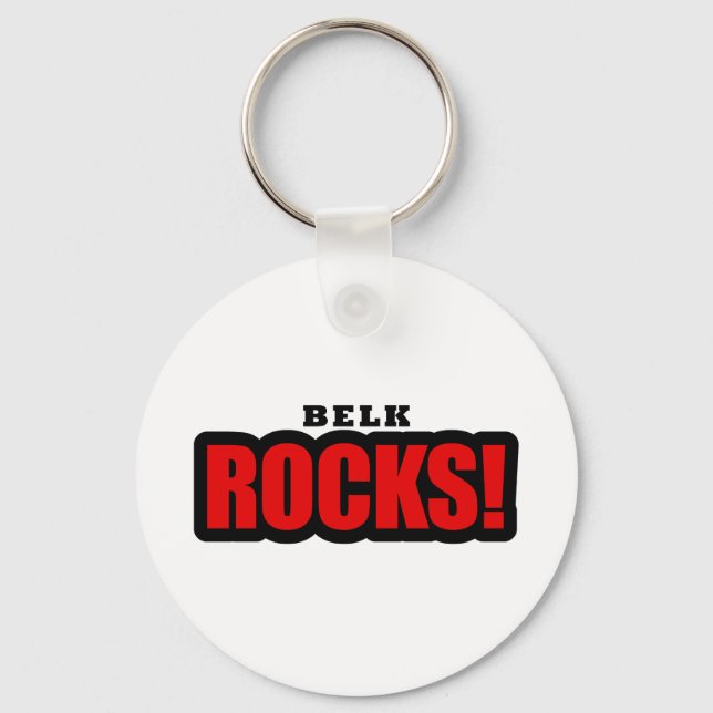 Belk, Alabama City Design Key Ring (Front)