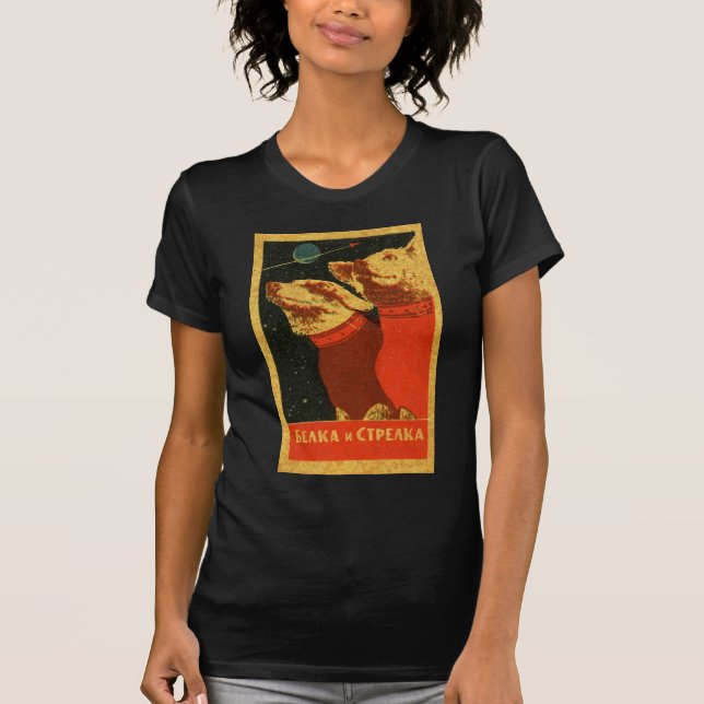 Belka and Strelka T-Shirt (Front)