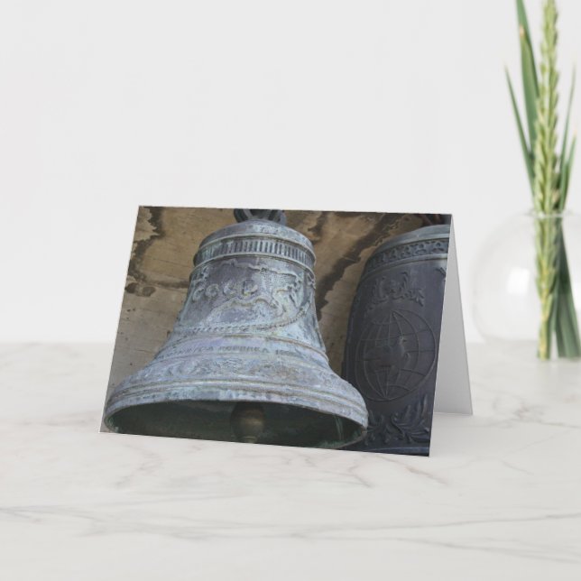 Bell ССР USSR Bell Photo  Greeting Card (Front)