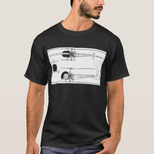 Bell 47 Helicopter T-Shirt