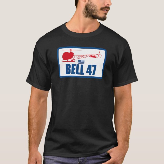 Bell 47 Patch_1 T-Shirt (Front)