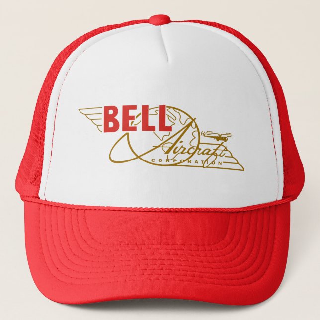 Bell aircraft trucker hat (Front)