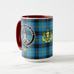 Bell Clan Badge & Tartan Mug