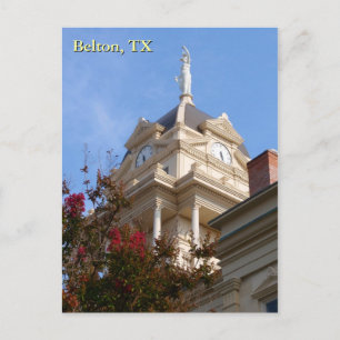 Bell County Courthouse Postcard