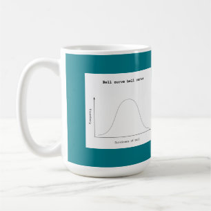 Bell curve bell curve mug