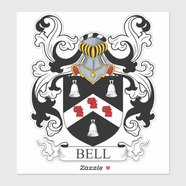 Bell Family Crest (Sheet)