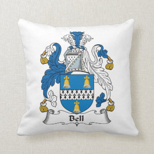 Bell Family Crest Cushion