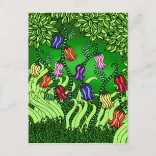 Bell Flowers Postcard