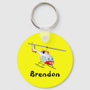 Bell helicopter key ring