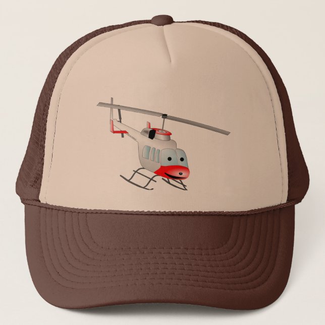 Bell helicopter trucker hat (Front)