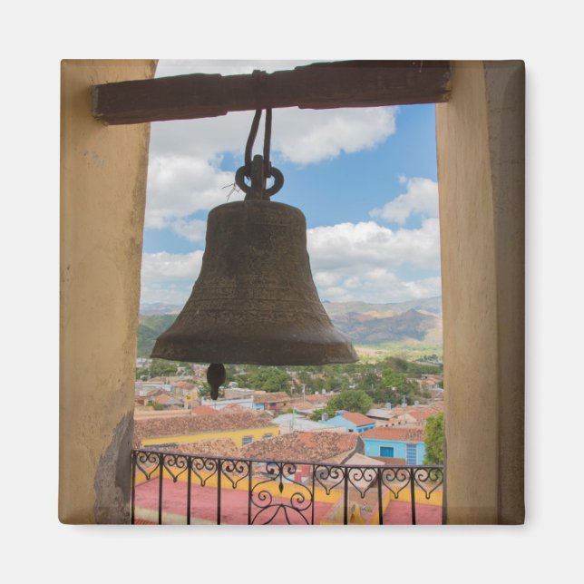 Bell in a church tower, Cuba Magnet (Front)