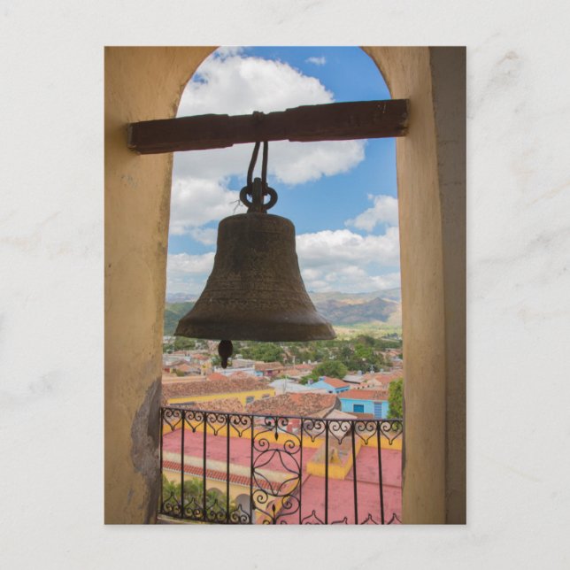 Bell in a church tower, Cuba Postcard (Front)