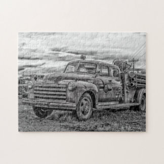 Bell Island Fire Truck Jigsaw Puzzle