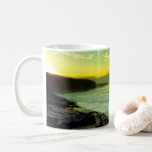 Bell island Sunset mug (With Donut)