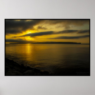 Bell Island Sunset Poster