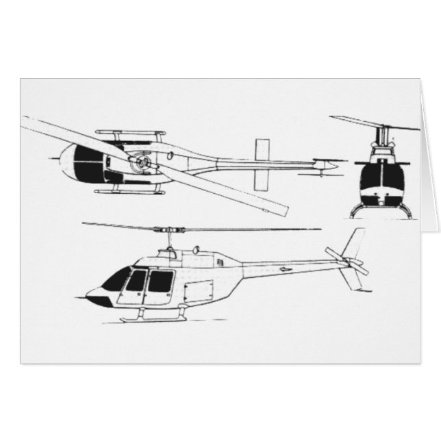 Bell Jet Ranger / TH- (Front Horizontal)