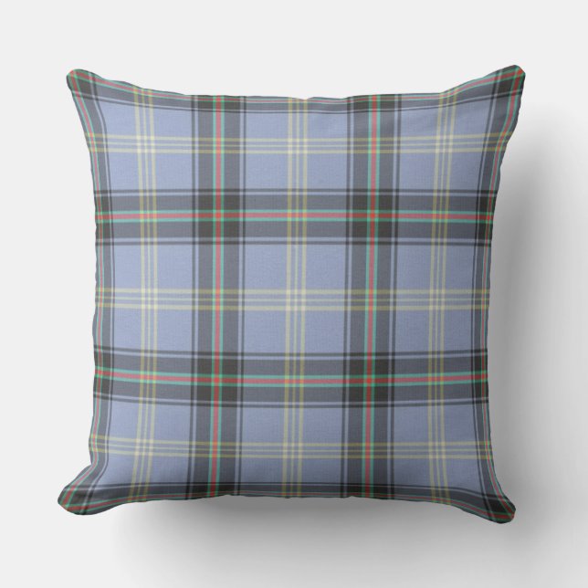Bell of Borders Tartan Cushion (Front)