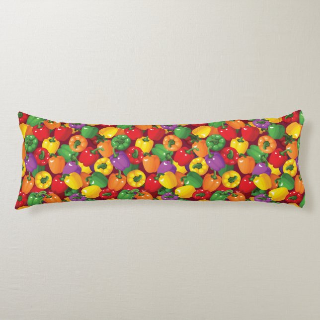 Bell Pepper Pattern Body Cushion (Front)