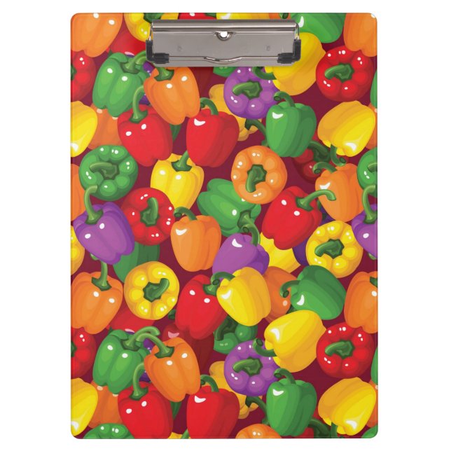 Bell Pepper Pattern Clipboard (Front)