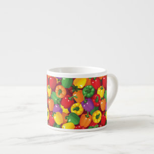 Bell Pepper Pattern Espresso Cup