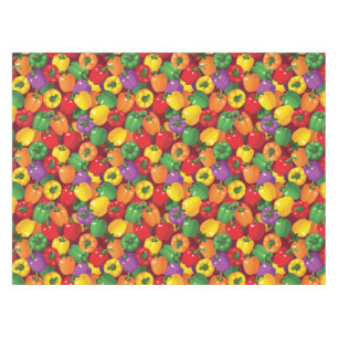 Bell Pepper Pattern Tablecloth
