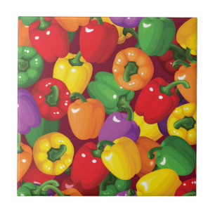 Bell Pepper Pattern Tile