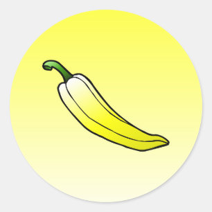 Bell Pepper - Sweet Pepper Classic Round Sticker