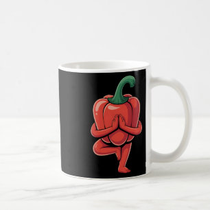 Bell Pepper Yoga  Coffee Mug