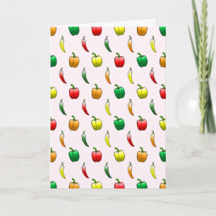 Bell Peppers and Long Sweet Peppers Invitation