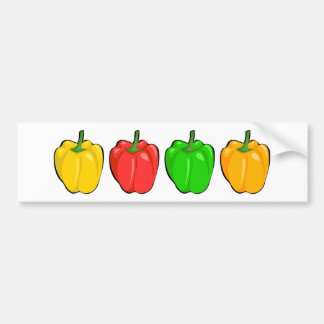Bell Peppers Bumper Sticker