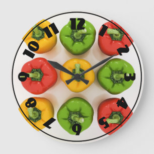 Bell Peppers Clock