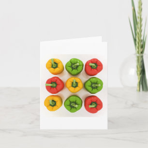 Bell Peppers Note Cards