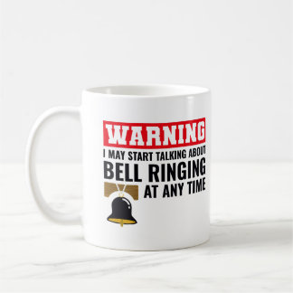 Bell Ringer Ringing Collector Campanologist Funny Coffee Mug